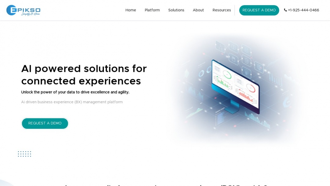 Screenshot of Epik Solutions's Website