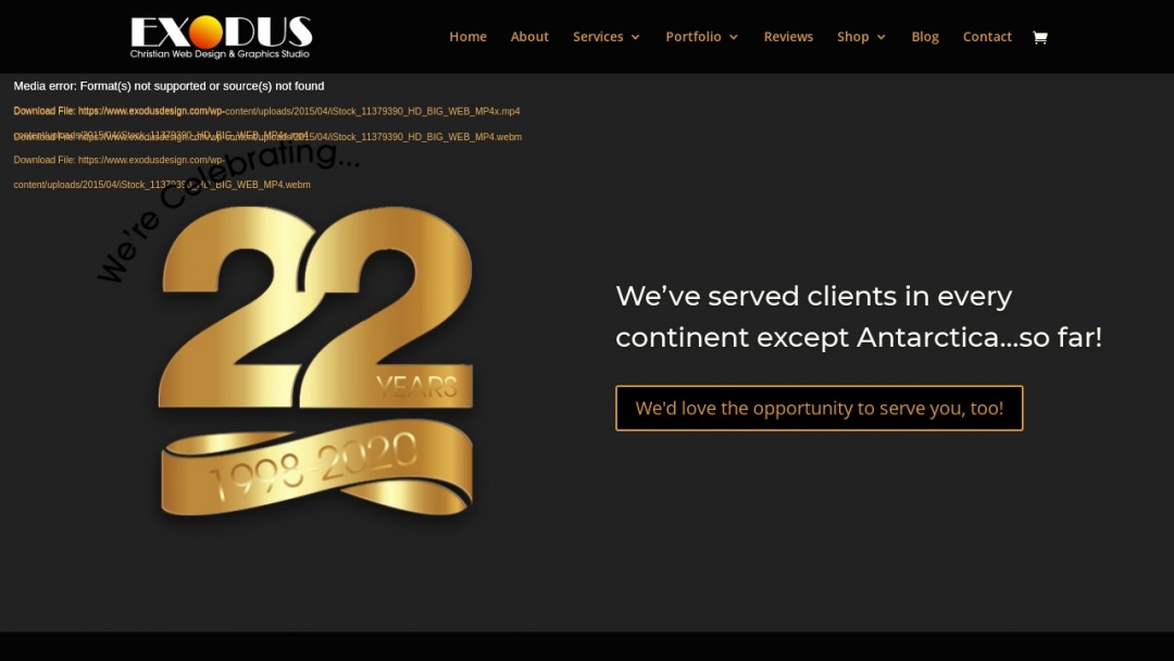 Exodus Design – Digital Excellence Awards