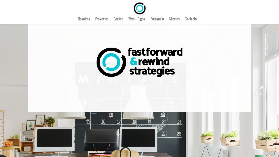 Screenshot of FF&RW Estudio's Website