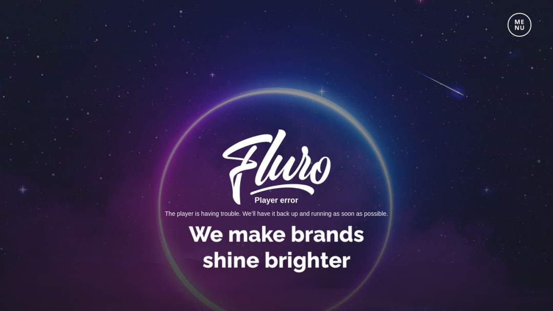 Screenshot of Fluro Ltd's Website