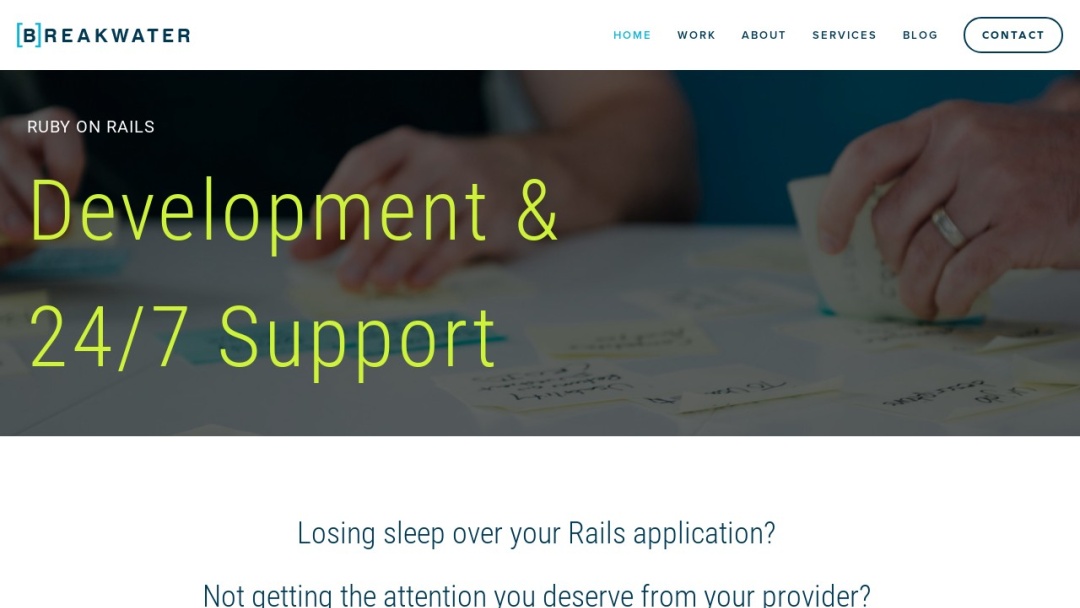 Screenshot of Foraker Labs's Website