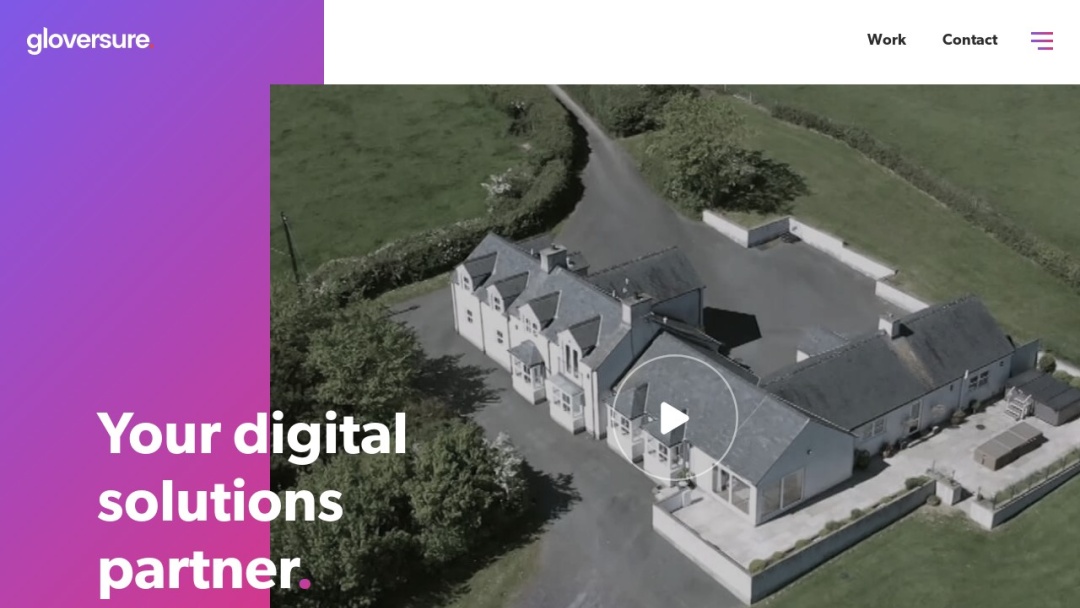 Screenshot of Gloversure Ltd's Website