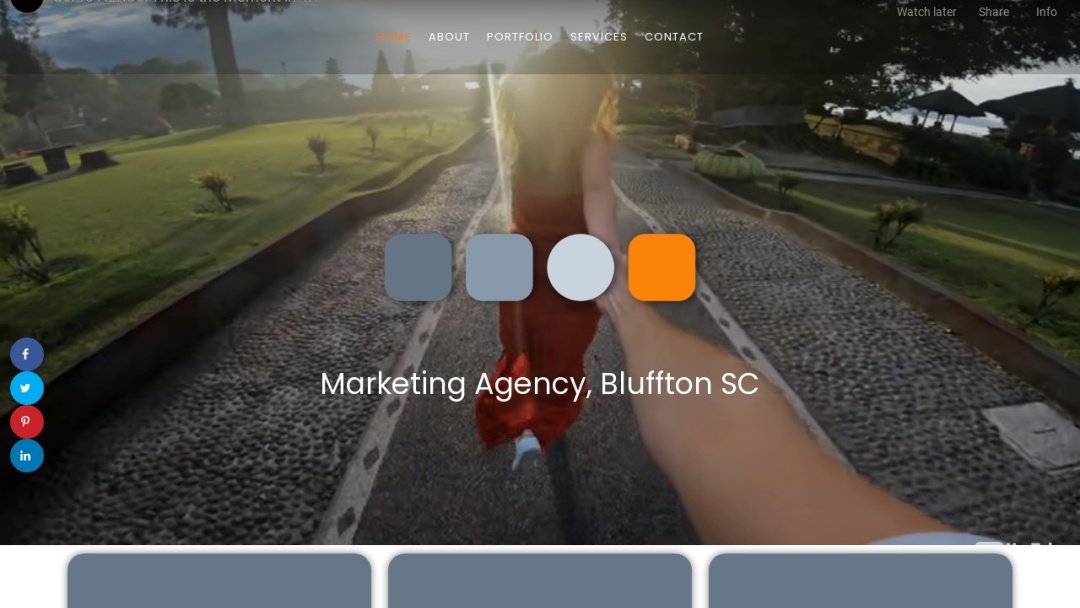 Screenshot of HHB_Connect's Website