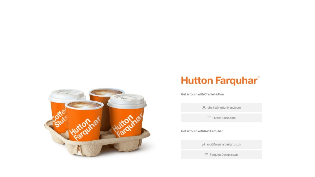 Screenshot of HuttonFarquhar's Website