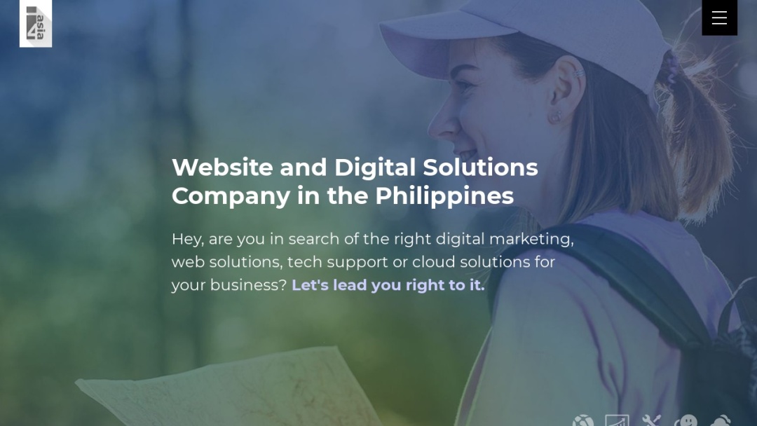 Screenshot of i4 Asia Incorporated's Website