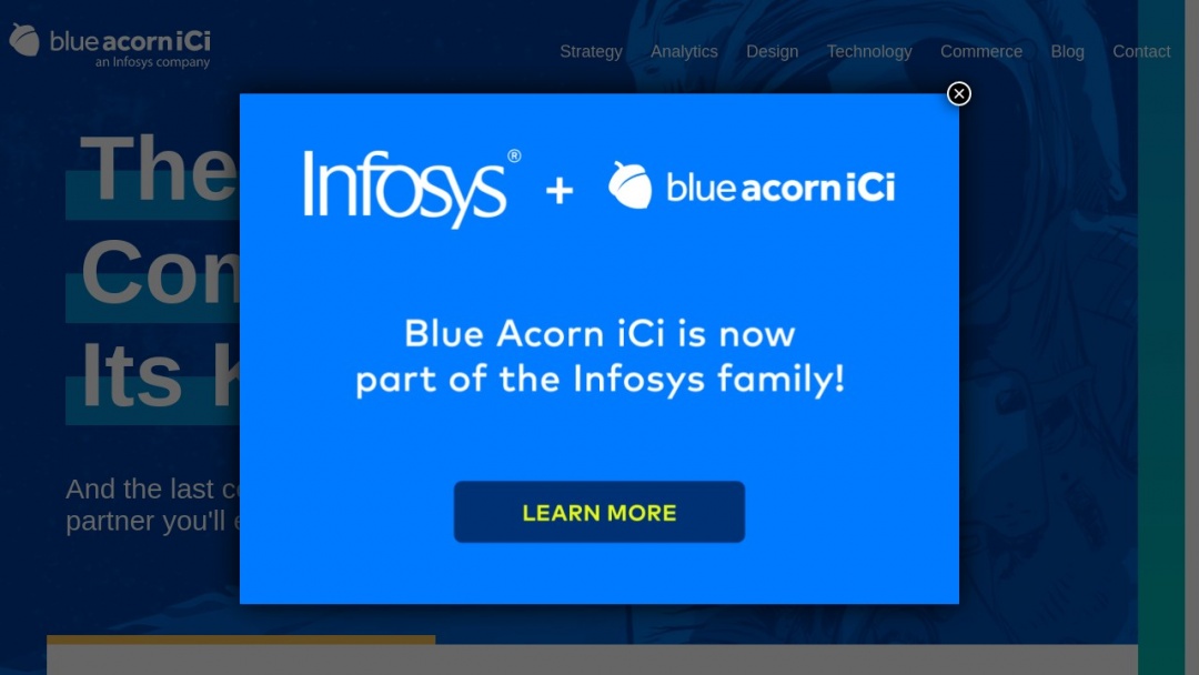 Screenshot of iCiDIGITAL's Website