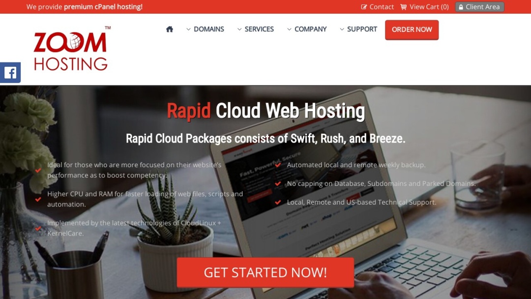 Screenshot of iConcept Global Advertising Inc.'s Website