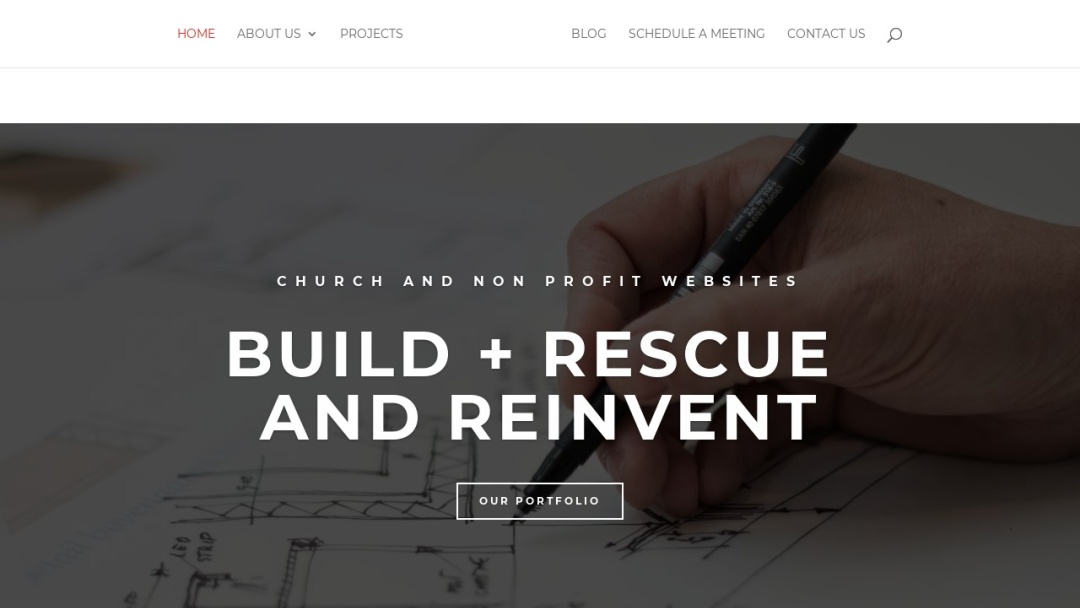 Screenshot of JDS WebDesign's Website