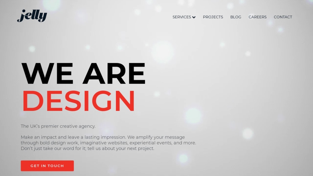 Screenshot of Jellymedia Ltd's Website