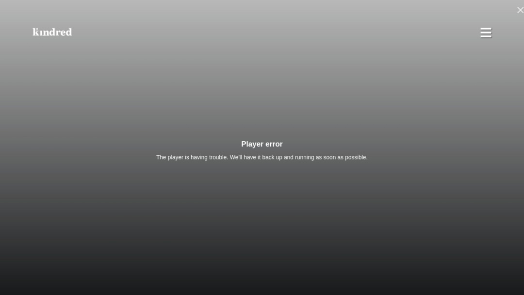 Screenshot of Kindred Creative Group's Website