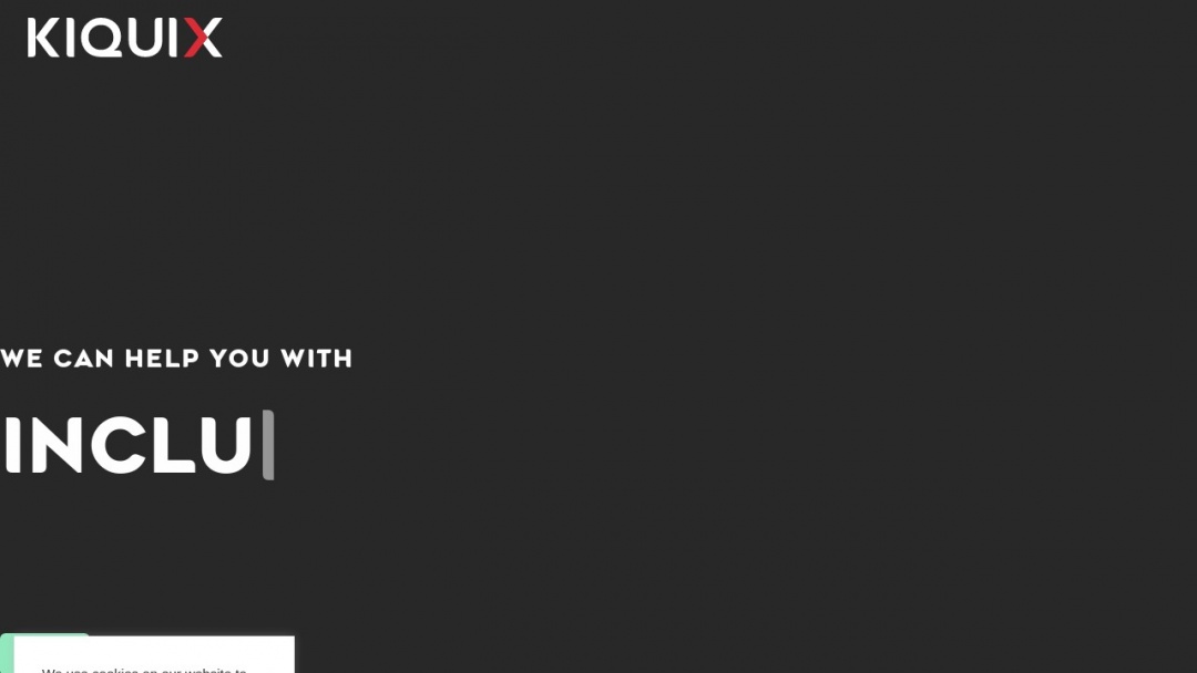 Screenshot of Kiquix Ltd's Website