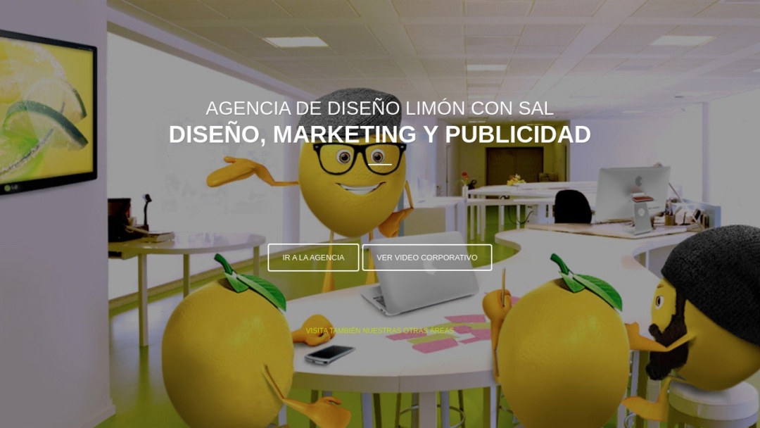 Screenshot of Limón con Sal Agencia de Diseño y Publicidad's Website