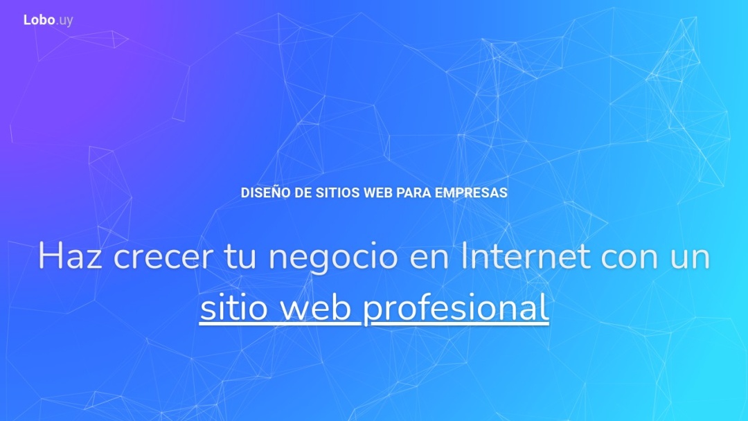 Screenshot of Lobo.uy's Website
