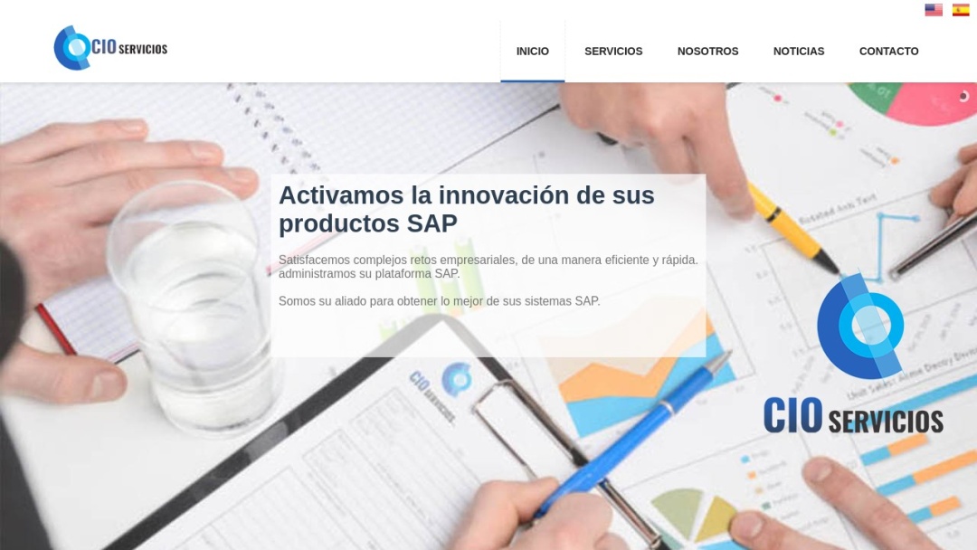 Screenshot of Lusax Web's Website