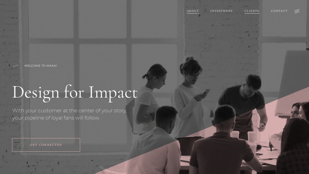 Screenshot of Makai Digital Agency's Website