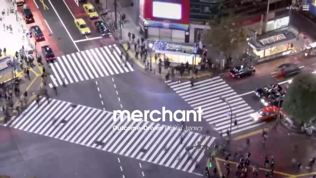 Screenshot of Merchant Marketing Group's Website
