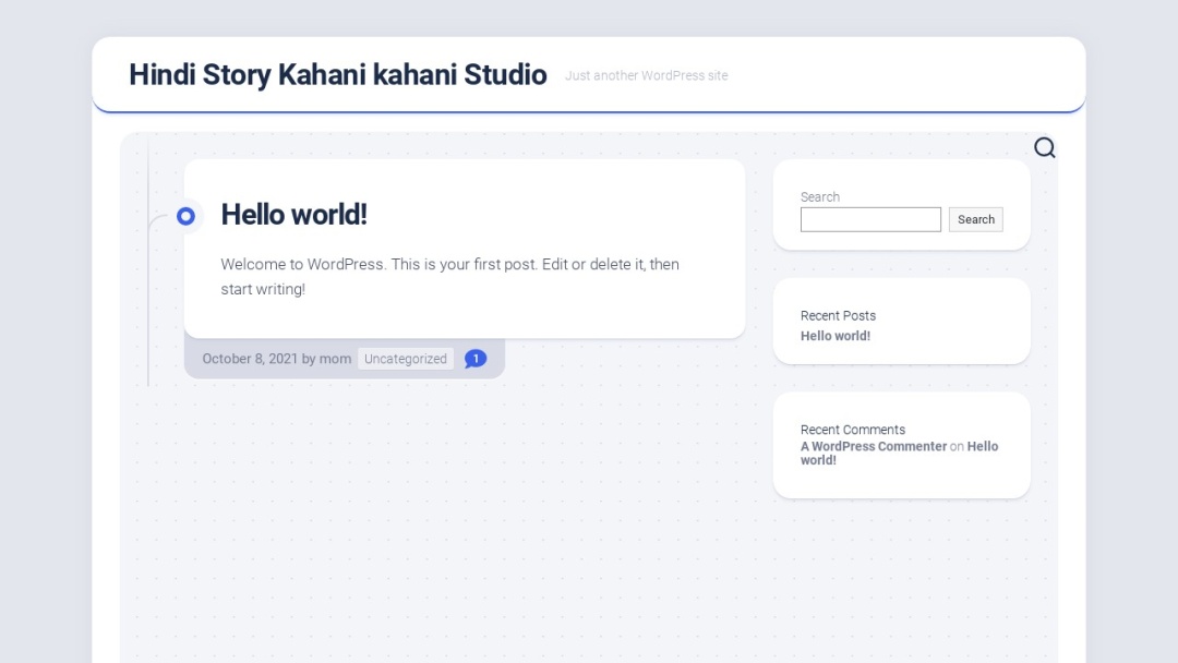 Screenshot of MuktiStudios's Website