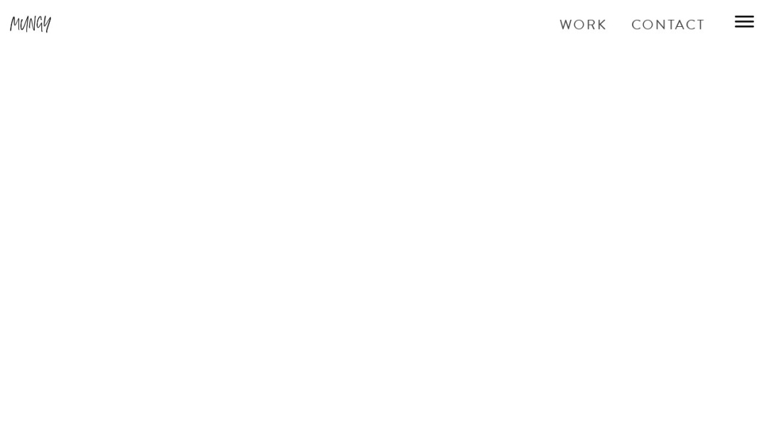 Screenshot of Mungy's Website