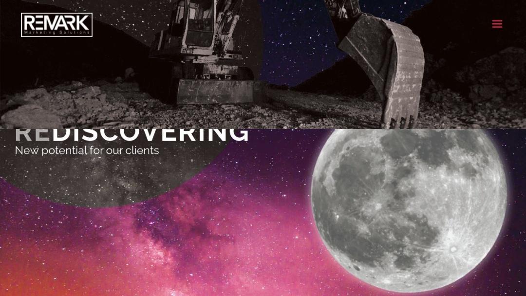 Screenshot of Remark Advertising Egypt's Website