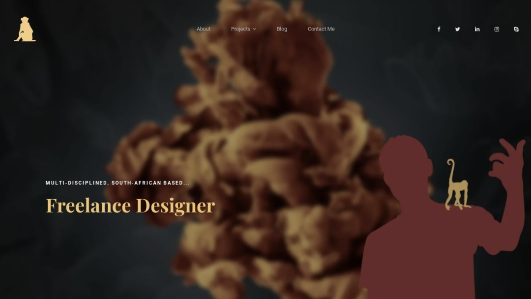 Screenshot of Sean Viljoen Freelance's Website