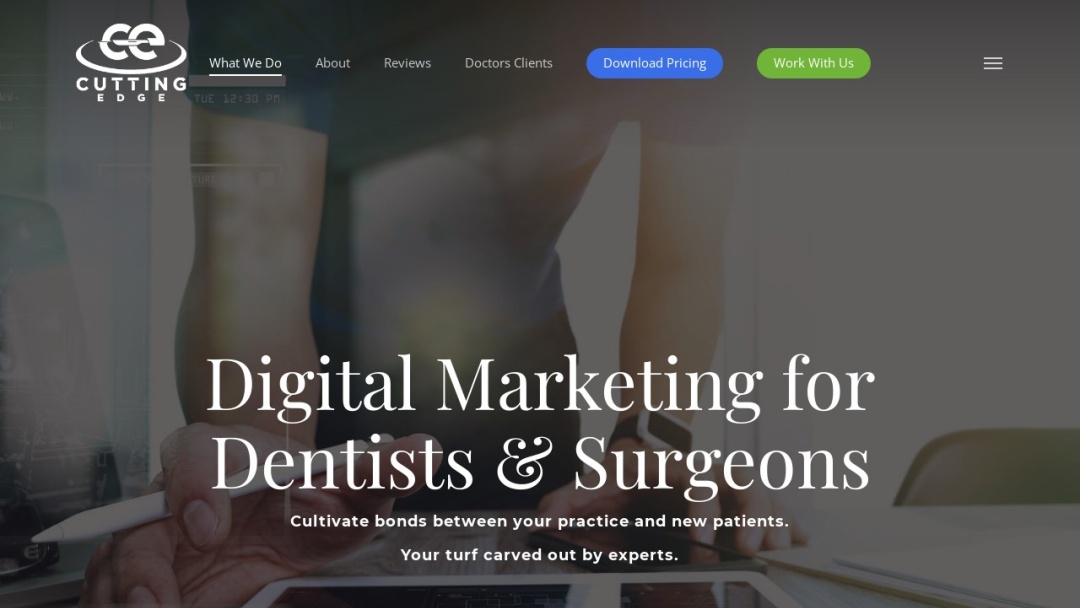 Screenshot of Shepard SEO's Website