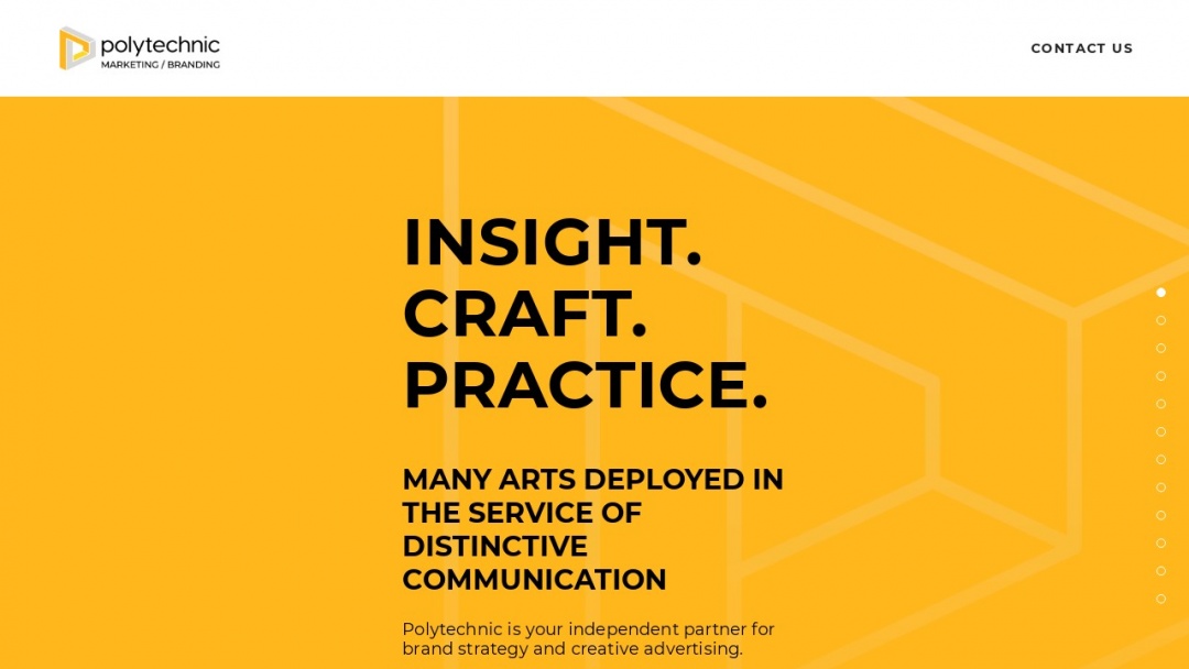 Screenshot of Sidecar Agency's Website