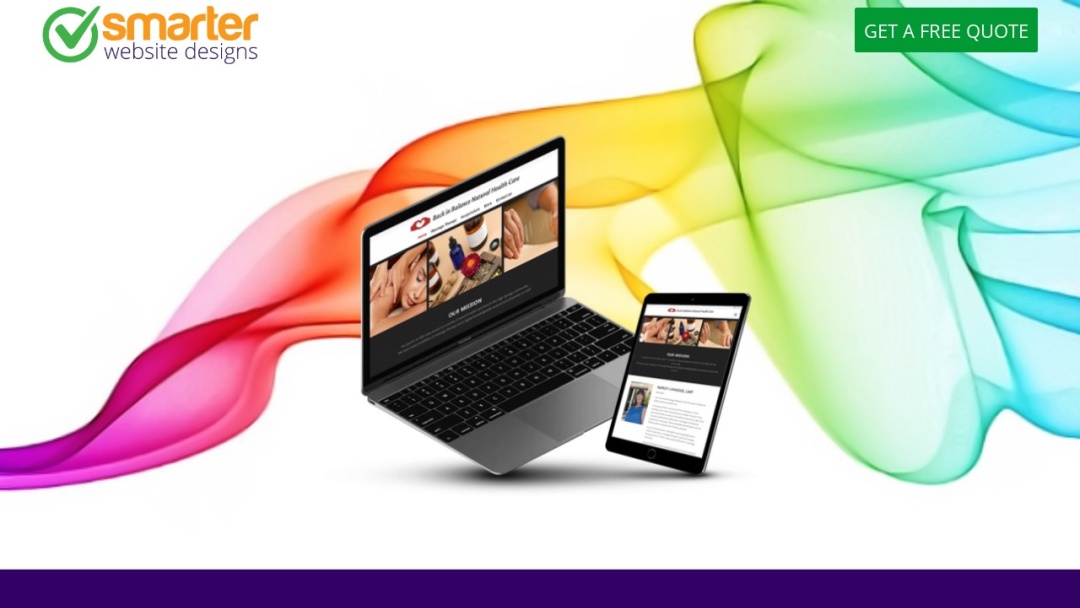 Screenshot of Smarter Website Designs's Website