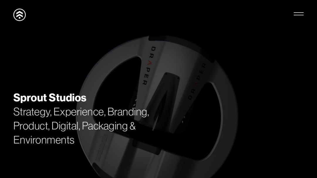 Screenshot of Sprout Studios's Website