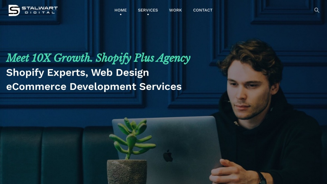 Screenshot of STALWART DIGITAL's Website