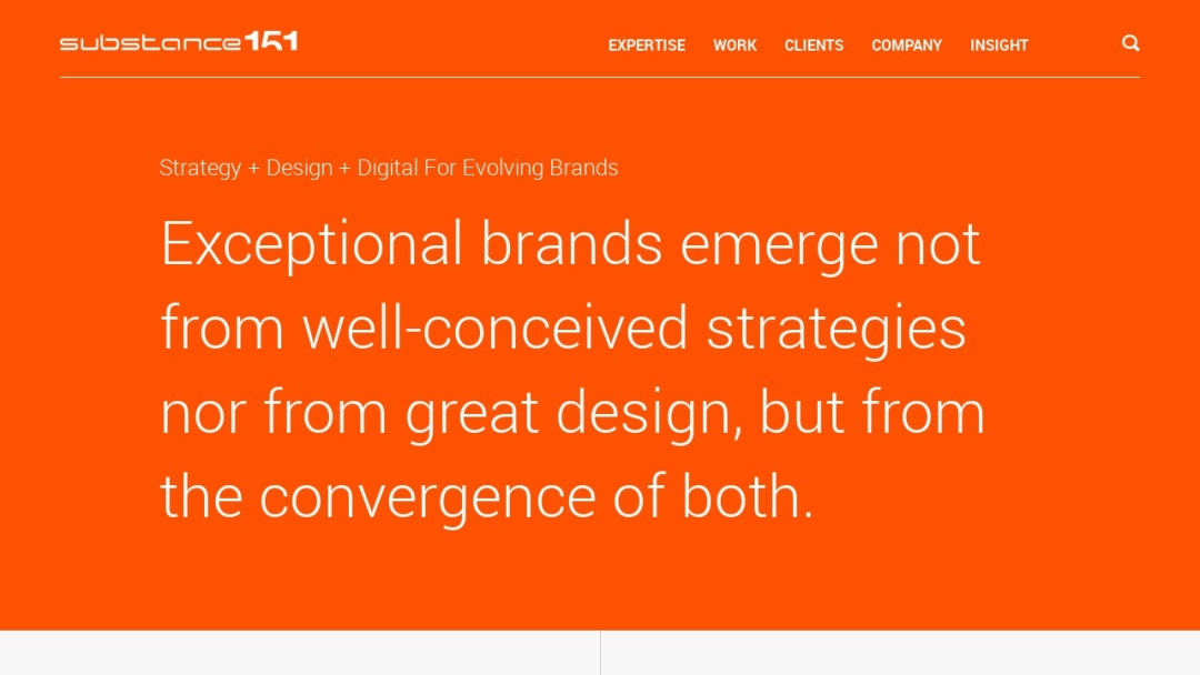 Screenshot of Substance151's Website