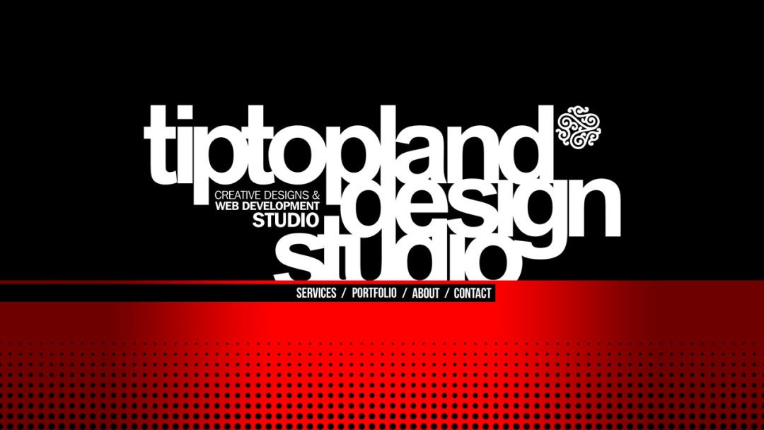 Screenshot of TipTopLand's Website
