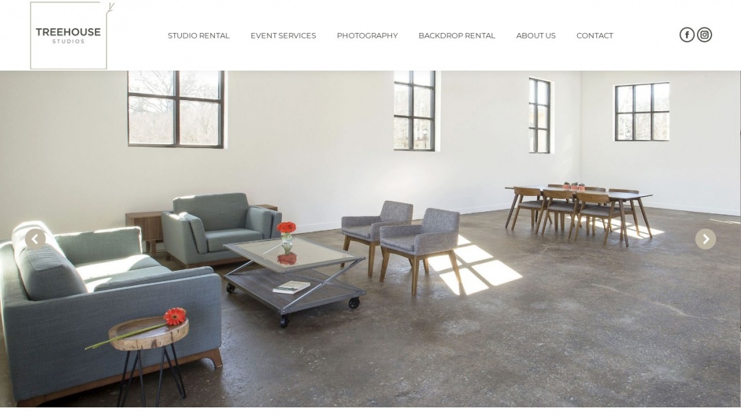 Screenshot of Treehouse Studios Ltd's Website