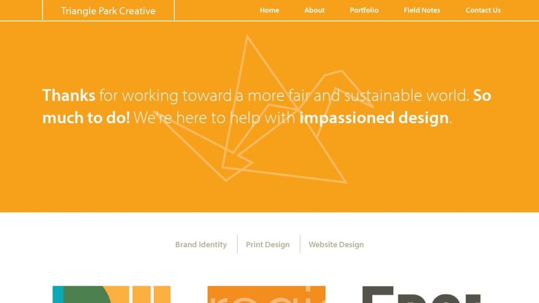 Triangle Park Creative – Digital Excellence Awards