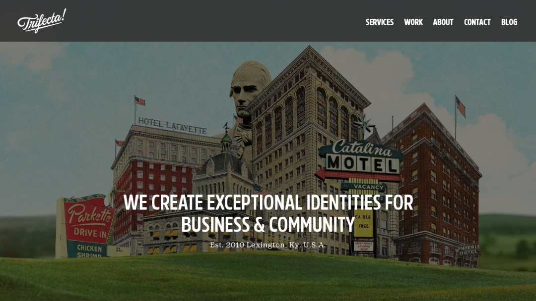 Screenshot of Trifecta!'s Website