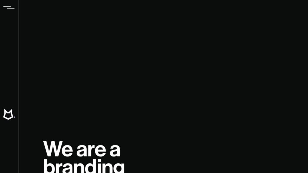 Screenshot of Two Wolves Creative's Website