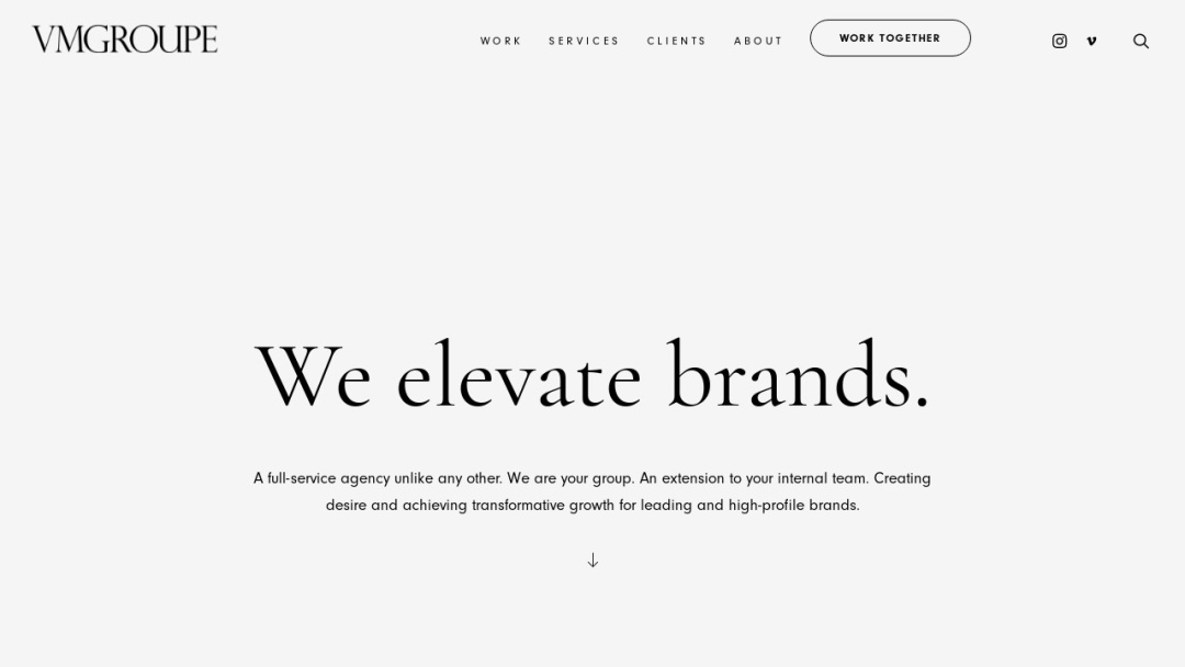 Screenshot of VMGROUPE / LBCVMG's Website