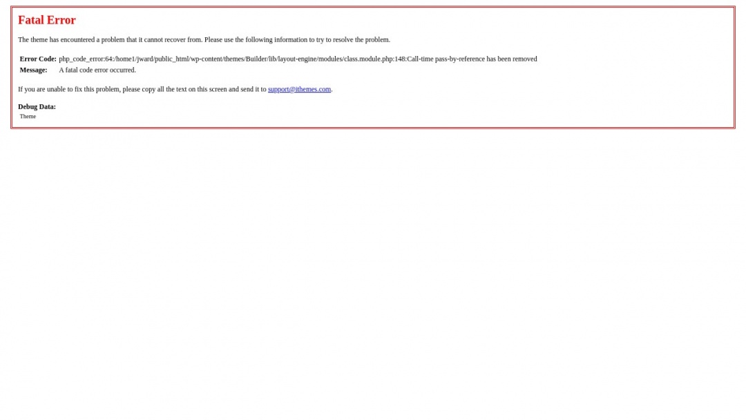 Screenshot of Web Solutions LLC's Website