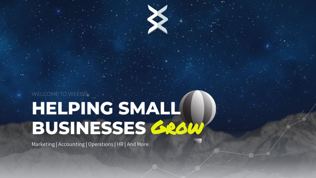 Screenshot of Weebb, Inc.'s Website