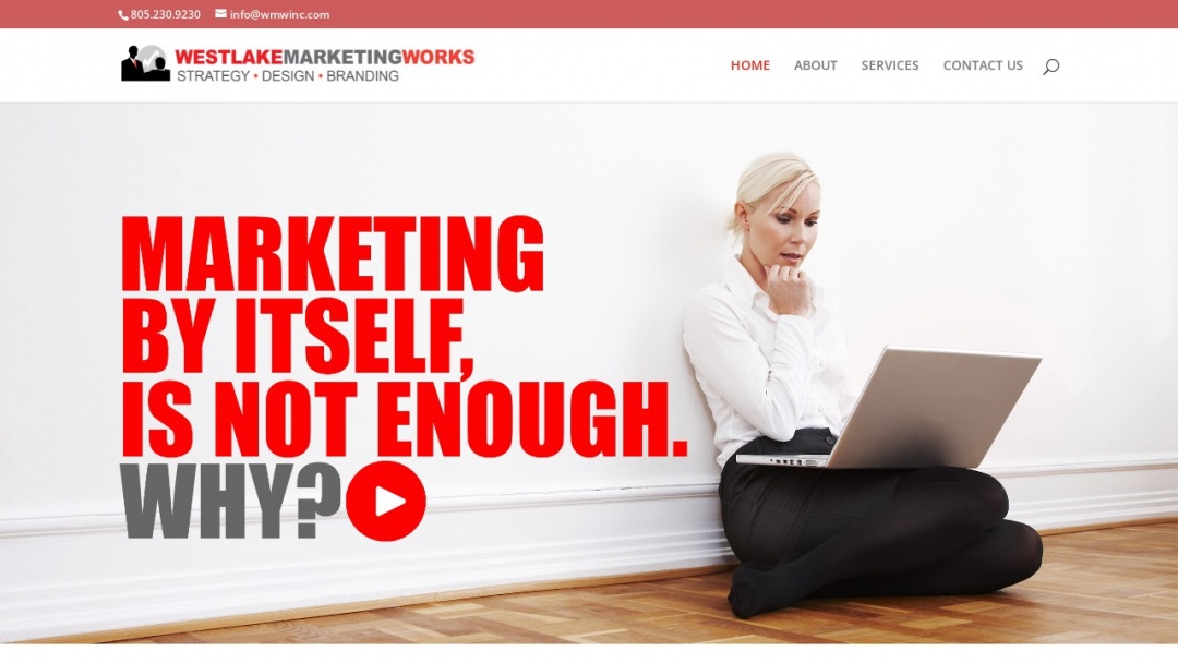Screenshot of Westlake Marketing Works's Website