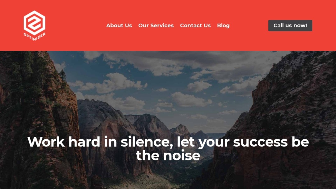 Screenshot of Zee Optimizer's Website